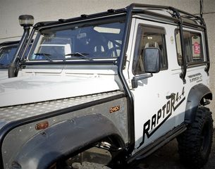 ΕΞΩΤΕΡΙΚΟ ROLLCAGE TYPE B ΓΙΑ DEFENDER 90 SW  MADE IN ITALY RAPTOR4X4 ***ΛΑΔΑΣ 4Χ4***