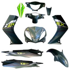 Πλαστικα Κιτ Yamaha Crypton-X135 Green