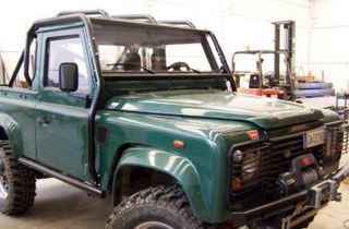 ΕΞΩΤΕΡΙΚΟ ROLLCAGE ΓΙΑ DEFENDER 90 PICK UP  MADE IN ITALY RAPTOR4X4 ***ΛΑΔΑΣ 4Χ4***