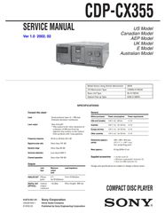 Sony CD player CDP-CX355 (300 disks)-thumb-1