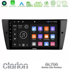 Clarion GL700 Lite Series 8Core Android11 6+128GB BMW 3 Series 2006-2011 Navigation Multimedia Tablet 9" Με Carplay & Android Au
