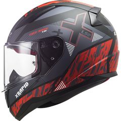 ΚΡΑΝΟΣ LS2 RAPID FF353 XTREET (matt black red)-thumb-1
