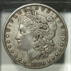 1880 ΑΣΗΜΕΝΙΟ ΑΜΕΡΙΚΑΝΙΚΟ ΔΟΛΑΡΙΟ Morgan Dollar .