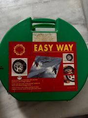 2 αλυσίδες χιονιού, αχρησιμοποίητες.