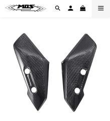 CARBON ΠΛΑΙΝΑ ΚΑΛΥΜΜΑΤΑ ΦΤΕΡΟΥ ΕΜΠΡΟΣ MOS YAMAHA T-MAX 560 2022-2026