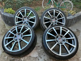 5x130 20x8.5&20x11ασημετρες γνησιες αθικτες ζάντες  σε άριστη κατάσταση
