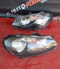 VW GOLF 6 2008-2013 ΦΑΝΑΡΙ  ΕΜΠΡΟΣ ΑΡΙΣΤΕΡΟ - ΔΕΞΙΟ  Α2*