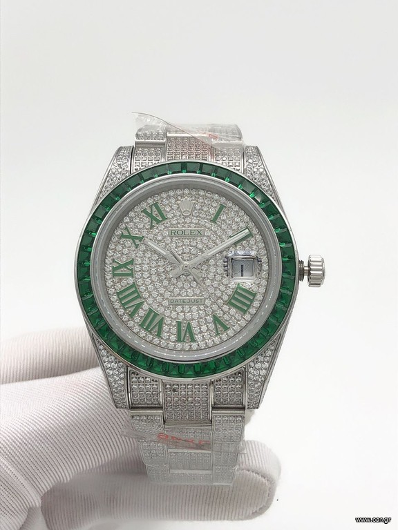 Rolex Datejust & Daydate icedout bustdown Superclone Αντιγραφο