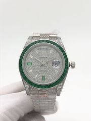 Rolex Datejust & Daydate icedout bustdown Superclone Αντιγραφο-thumb-2
