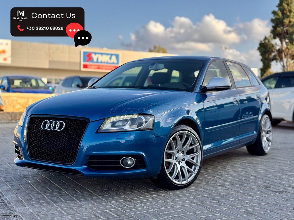 Audi A3 2010 QUATTRO - 1ΧΕΡΙ - ΕΛΛΗΝΙΚΟ - ΜΕ ΑΠΟΣΥΡΣΗ