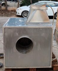 Μοτέρ Εξαερισμού 3Hp Τριφασικό Σε Κουτί 90x100x130Cm - Μεταχειρισμένο.