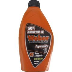ΛΑΔΙ WEBER 4T 10W-40 ΗΜΙΣΥΝΘΕΤΙΚΟ 1L