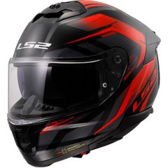 ΚΡΑΝΟΣ LS2 FF808 STREAM II FURY BLACK RED
