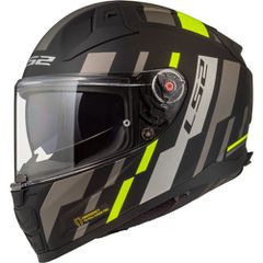 ΚΡΑΝΟΣ LS2 FF811 VECTOR II TRON MATT BLACK H-V YELLOW
