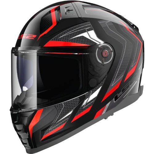 ΚΡΑΝΟΣ LS2 FF811 VECTOR II ALIZER BLACK RED
