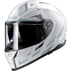 ΚΡΑΝΟΣ LS2 FF811 VECTOR II ALIZER MATT WHITE SILVER