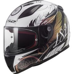 ΚΡΑΝΟΣ LS2 FF353 RAPID II BOHO ΑΣΠΡΟ ΜΑΥΡΟ ΡΟΖ