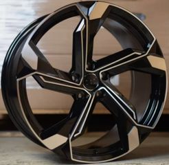 AUDI STYLE ΖΑΝΤΕΣ ΚΑΙΝΟΥΡΓΙΕΣ ΣΕΤ 10Χ22 5Χ112Κ ΕΤ21 ΔΙΑΜΑΝΤΕ ΜΑΥΡΟ
