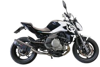 Gpr Εξάτμιση Τελικό Furore Black CF Moto 400 NK 2021 - 2023 Racing Version