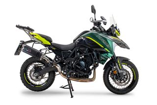 Gpr Εξάτμιση Τελικό Dual Poppy Carbon Look Benelli TRK 702X 2023 - 2024 E5