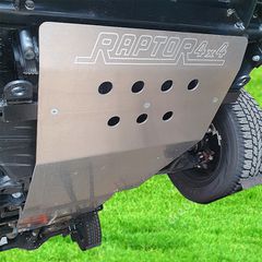 ΠΟΔΙΑ ΠΡΟΣΤΑΣΙΑΣ ΑΛΟΥΜΙΝΙΟΥ ΕΜΠΡΟΣΘΙΑ (STEERING GUARD) ΓΙΑ TOYOTA HILUX REVO 2015-> **ΛΑΔΑΣ 4Χ4***