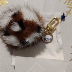Louis Vuitton Fur Fluffy Bag Charm-thumb-1