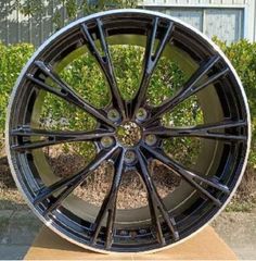 VW-AUDI STYLE ABT ΖΑΝΤΕΣ ΚΑΙΝΟΥΡΓΙΕΣ ΣΕΤ 7,5Χ17 5Χ112Κ ΕΤ35 ΜΑΥΡΟ  MAT ΜΕ ΔΙΑΜΑΝΤΕ ΧΕΙΛΟΣ