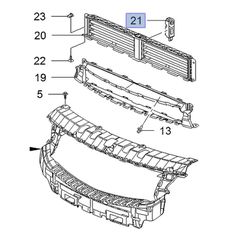 ΓΝΗΣΙΟ ACTUATOR / ENEΡΓΟΠΟΙΗΤΗΣ ΘΥΡΙΔΩΝ / ΣΙΤΑΣ ΕΜΠΡΟΣ ΠΡΟΦΥΛΑΚΤΗΡΑ & ΨΥΓΕΙΟΥ "ΟPEL" ΓΙΑ OPEL ASTRA -K--thumb-1