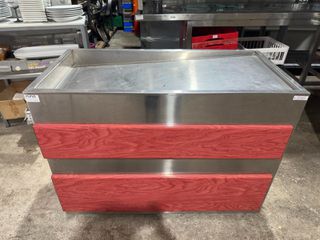 Πάγκος ταμείο με κλίση για σούπερ μάρκετ (Α3433)