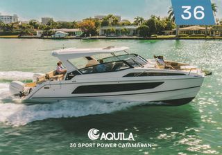 Aquila 2025 Power Catamaran Sport 36ft