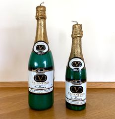 Kεριά Σαμπάνιες 'VALENTINO BRUT' Διακοσμητικά
