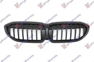 Μάσκα (Μαύρη Γυαλιστερή) (Με PDC) BMW 3 Series (G20/G21) 2018-2022 Sedan/Touring