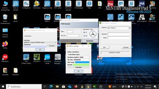 MERCEDES VCI C6 ORIGINAL MADE FROM GERMANY SOFTWARE +LAPTOP+SSD-thumb-11