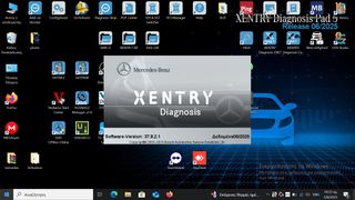MERCEDES VCI C6 ORIGINAL MADE FROM GERMANY SOFTWARE +LAPTOP+SSD-thumb-16