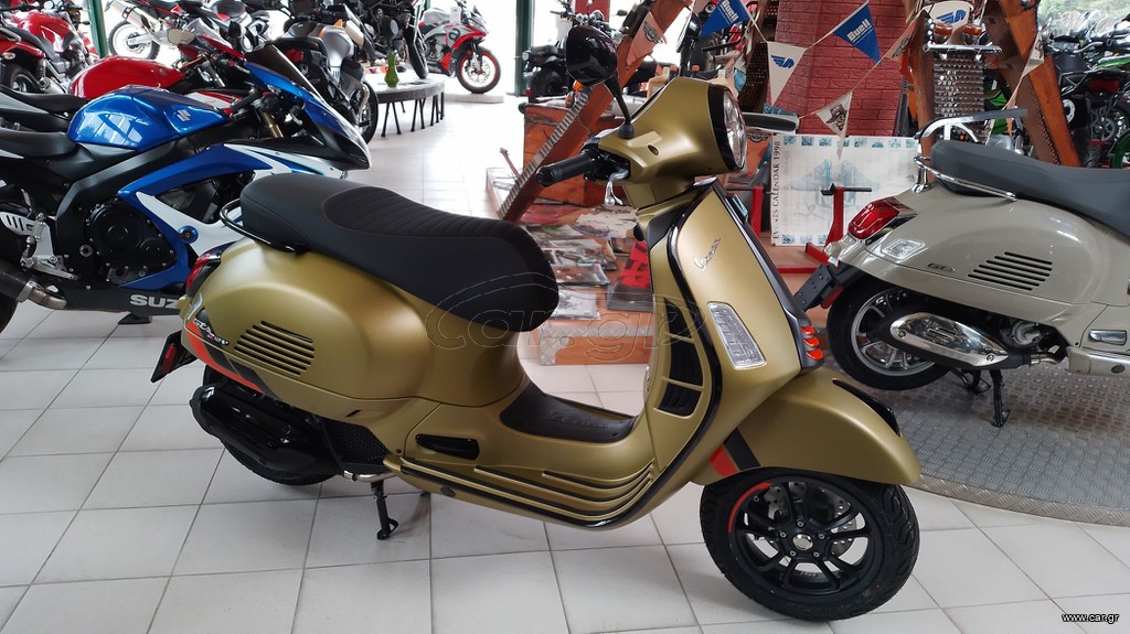 Vespa GTS Super Sport 125 2025 E5+ ABS ΕΤΟΙΜΟΠΑΡΑΔΟΤΟ-DREAMRIDE ΑΤΟΚΗ ΧΡΗΜΑΤΟΔΟΤΗΣΗ