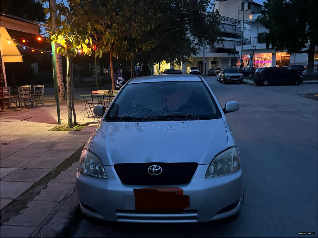 Car Gr Toyota Corolla Vvti V