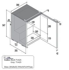 Ψυγεία τροχοσπίτων/αυτοκινουμένων (39L-115L)-thumb-1