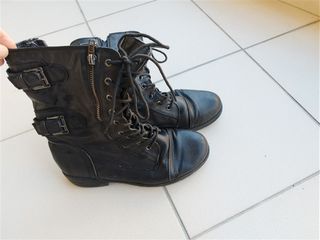 Γυναικεία Μποτάκια Νο39 μαύρα-thumb-1
