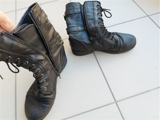 Γυναικεία Μποτάκια Νο39 μαύρα-thumb-2