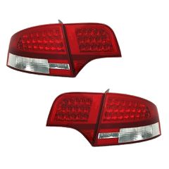 Πίσω φανάρια led για Audi A4 sedan (2004-2007) - σετ 2τμχ.