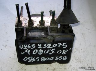 ABS RENAULT MODUS  2008-2012 ABS+ESP BOSCH 0265232075 ,0265800558,8200747138