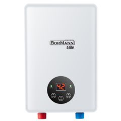 BORMANN Elite BTW3550 Επιτοίχιος Ταχυθερμοσίφωνας Μπάνιου Ηλεκτρικός Μονοφασικός 7Kw, Ipx4