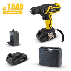 BORMANN BCD2600 Κρουστικό Δραπ/Βιδο Μπαταρίας Λιθιου 20V