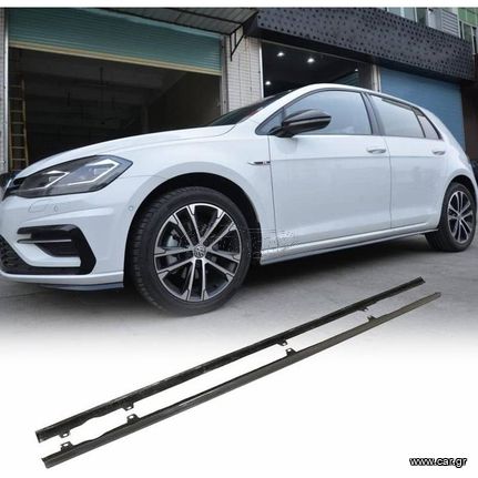 Πλαινά Μασπιέ Για VW Golf VII (7 & 7.5) 12-20 R Look Από Abs Πλαστικό 2 Τεμάχια EAUTOSHOP GR