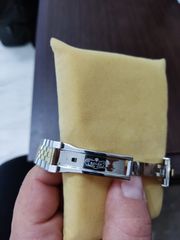 Rolex date just 2 tone black dial-thumb-9