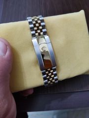 Rolex date just 2 tone black dial-thumb-7