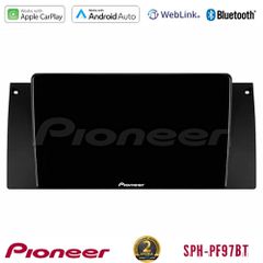 Pioneer !! Εργοστασιακή οθόνη OEM BMW S.5 (E39) 1997-2005 & X5 (E53) 1999-2006 οθόνη αφής 9inch″ με Android Auto!! & Apple CarPlay!! Wi-Fi-Bluetooth-USB-MP3-Weblink ΓΡΑΠΤΗ εγγύηση 2 ετών!!