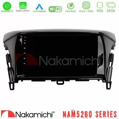 Nakamichi NAM5260 Series 4Core Android12 4+64GB Mitsubishi Eclipse Cross Navigation Multimedia Tablet 9" Με Carplay & Android Au
