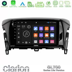 Clarion GL700 Lite Series 8Core Android11 6+128GB Mitsubishi Eclipse Cross Navigation Multimedia Tablet 9" Με Carplay & Android