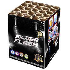 Πυροτέχνημα 25 Εναέριων Βολών Silver Flash F2